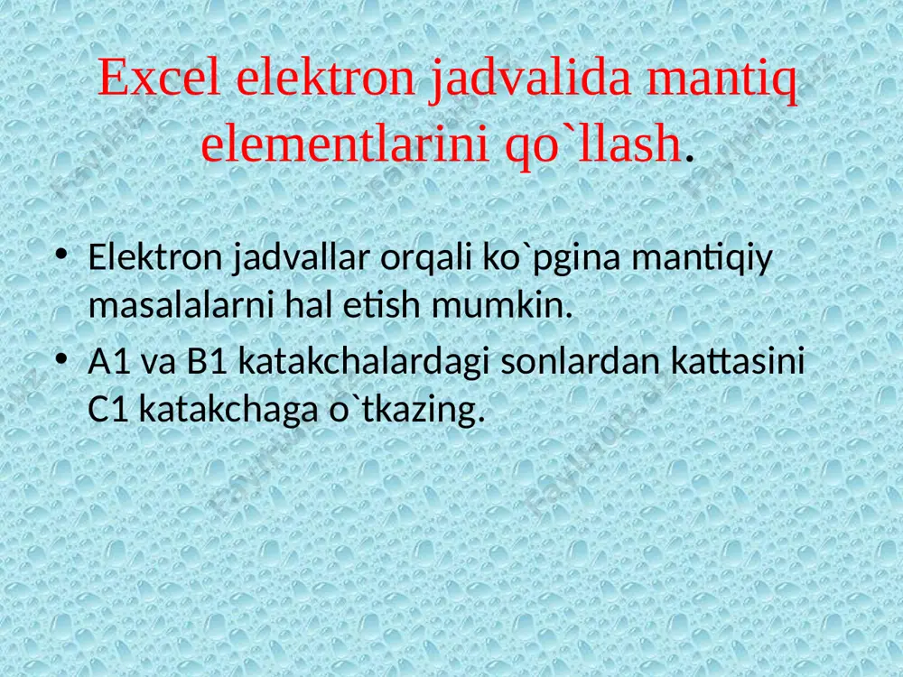 mantiqiy elementlar - Page 5