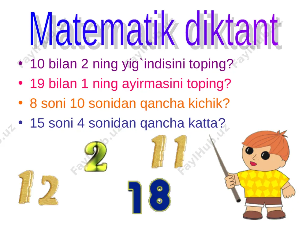 1-sinf matematika - Page 5