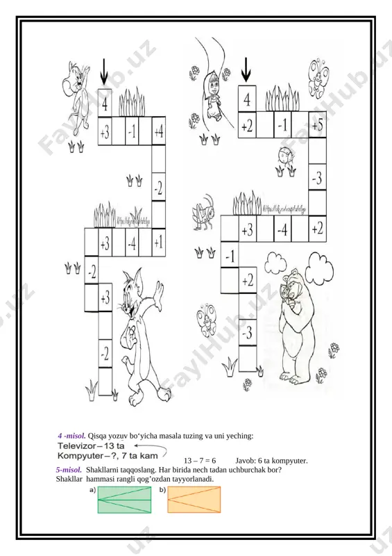 matematika 1 sinf ochiq dars ishlanma - Page 5