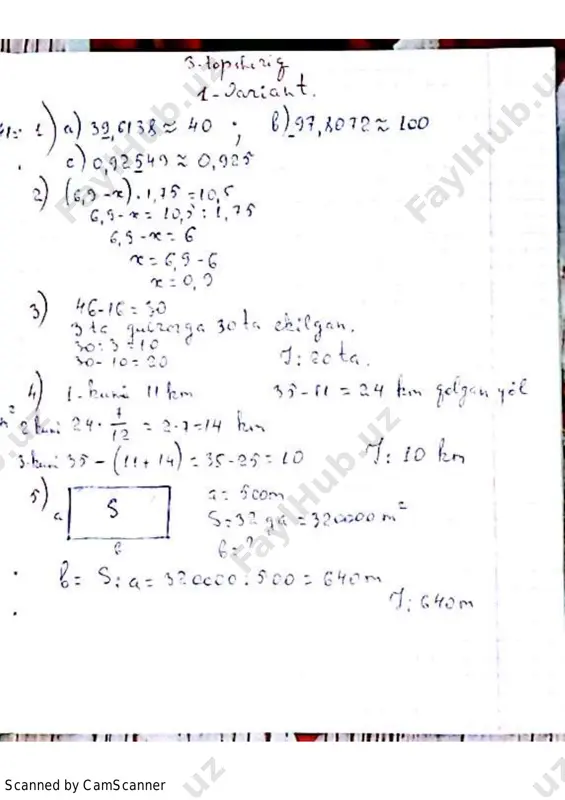 5-sinf.matematika yechimi - Page 5