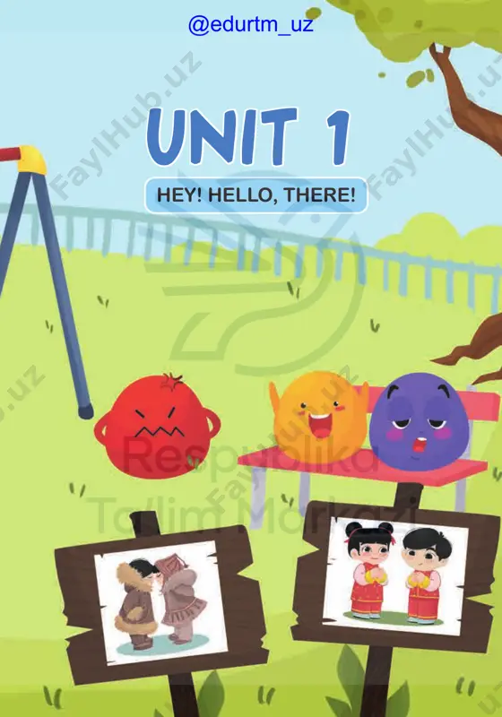 2. listen and sing.1. watch the video. 3. look, point and say. what can you see in your room? 5. collaborate. 4. listen and number. skills 6. fun time! ab. p.26 lesson 3 @edurtm_uz 39 u ni t 4 where do they live? 3. look and match. 1. look at the pictures. what can you see? 4. think. what animals can you see in the zoo? (look at the pictures in ex1.) 2. watch the video and discuss. clil 5. fun time! ab. p.27 lesson4 @edurtm_uz 40 u ni t 4 2. look and discuss.1. watch the video. can you tidy up your room? our value: tidy up your room! now it’s clean! lesson story time 5 @edurtm_uz 41 u ni t 4 5 3. look and choose. 4. find the objects in the story. 5. look and match. 6. collaborate. our value is... tidy up your room! sharing is …