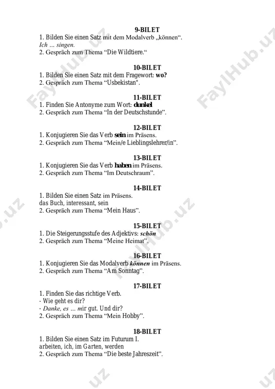 nemis tili 5 imtihon 2021 - Page 5