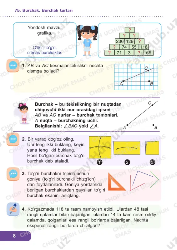 matematika 2 sinf daftar 73-77 - Page 5