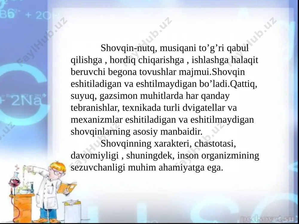 musiqiy tovushlar va shovqinlar. jo'rayeva gulzoda - Page 5
