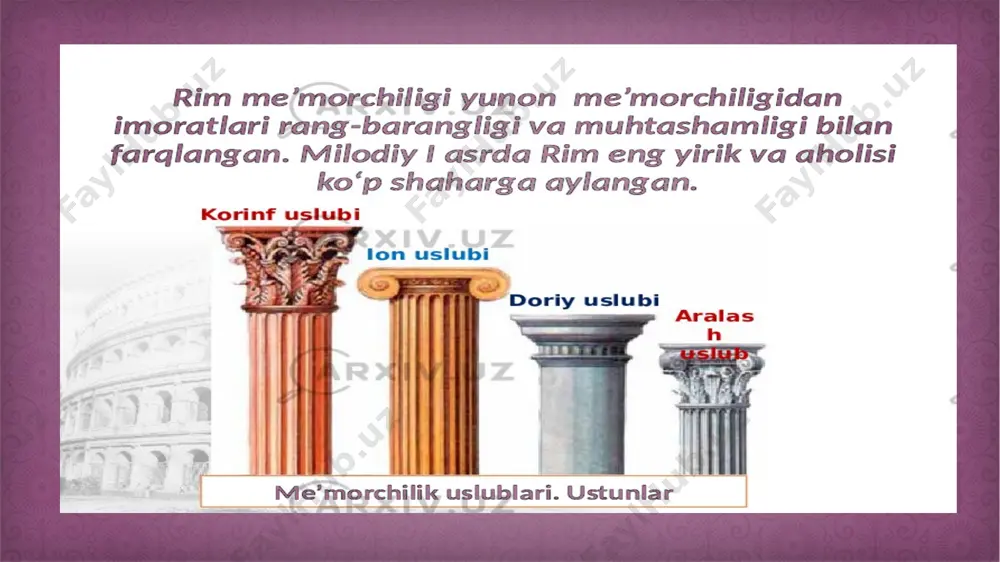 qadimgi rim madaniyati 6 sinf - Page 5