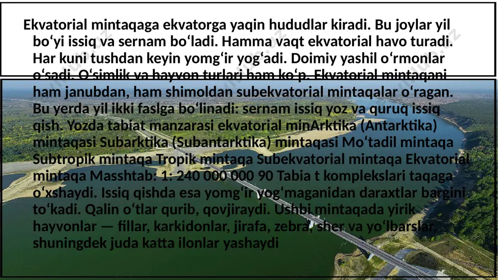 geografik mintaqalar va tabiyat zonalari 5 sinf - Page 5