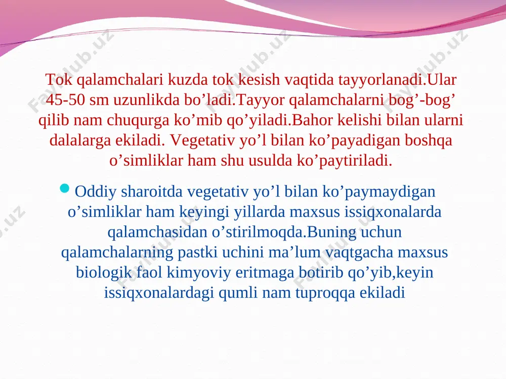 madaniy o’simliklarning vegetativ ko’payishi - Page 5