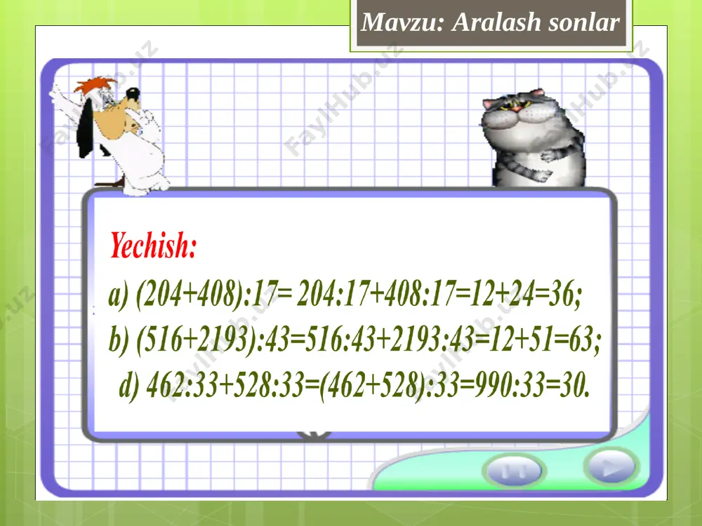 5-sinf matematika. aralash sonlar - Page 5