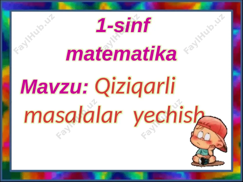 matematika 1-sinf namangan shahar 24-maktab - Page 5