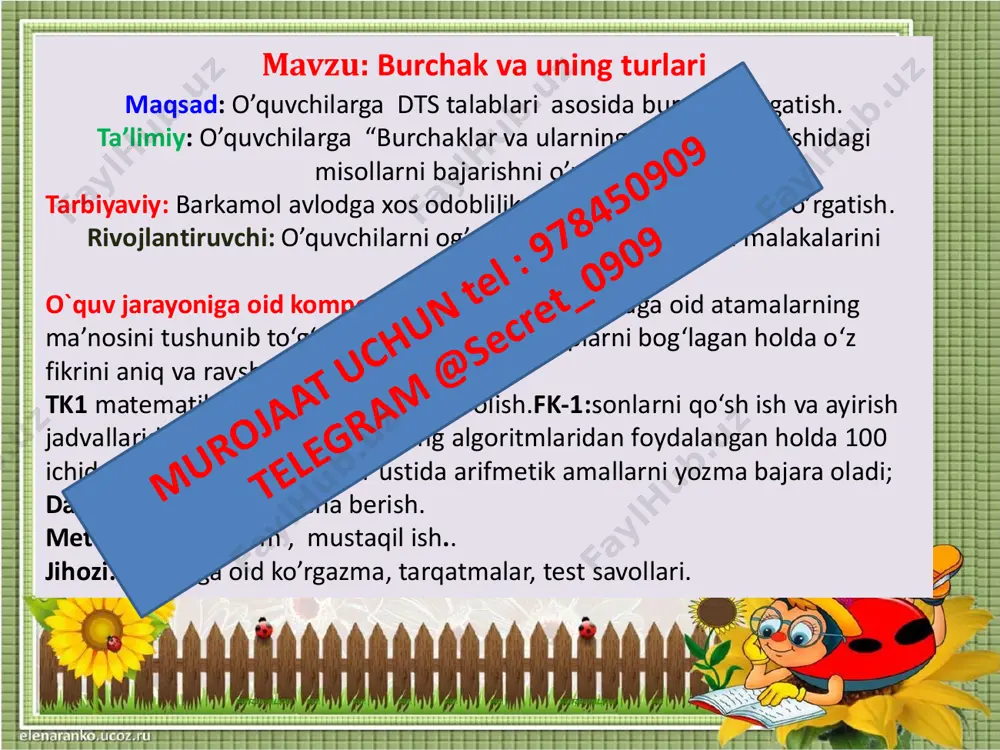 1_sinf_matematika_3_chorak_burchak_va_uning_turlari_proba_konvertirovan - Page 5