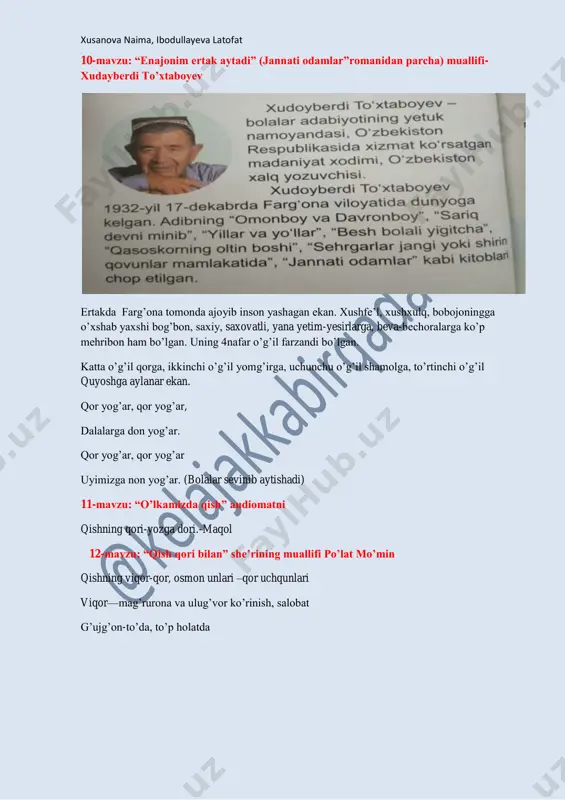 3-sinf o'qish savodxonligi ii qism qisqa varianti - Page 5