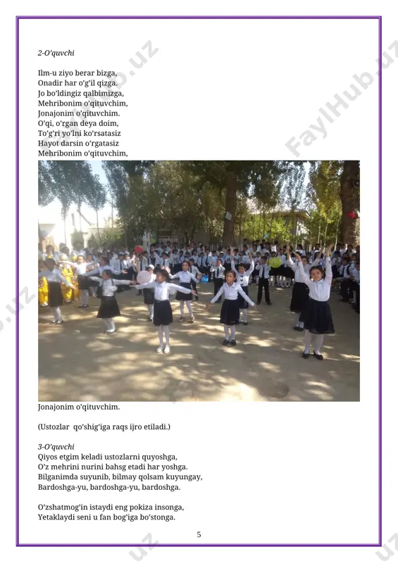 ustoz va murabbiylar kuni - Page 5