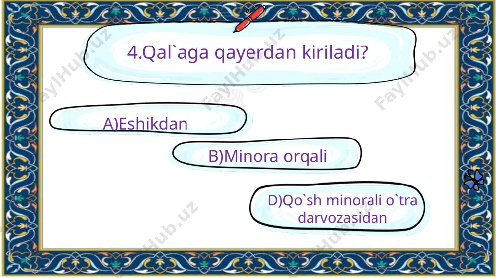 afsonaviy xivaga sayohat test - Page 5