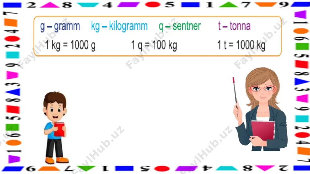 3-s.massa o`lchov birliklari.6-bob,3-dars - Page 5