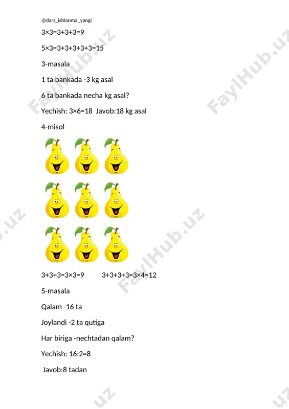 3_sinf_matematika_52_57_uch_xonali_sonni_bir_xonali_songa_ko’paytirish+ - Page 5