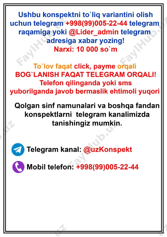 i. i.tashkiliy qism. a)o’quvchilarbilansalomlashish.b)navbatchiningaxboroti.v)davomatnianiqlash. ii.o`tilganmavzuni takrorlash. a)uy ishi tekshiriladi. b)o`quvchilar baholanadi. iii. yangi darsning bayoni: tasviriy san’at tarixida o’rta asrlar san’ati katta ahamiyatga ega bo’ldi. jahon tasviriy san’atida odamlarning rasmini chizish doinio birinchi o’rinda turgan. rassomlardan leonorda da vinchi, rafael santi. mikelanjelo, tisian kabi o’yg’onish davrida ham odamning rasmini eng mukammal yaratgan edi. faqatgina o’rta osiyo xalqlarigina odam rasmini to’g’ridan chizmaganlar. ammo bizning odamlarning harakatlari miniatvura san’ati uslubida yaratilgan asarlarda odamlar harakati aks ettirilgan. tasviriy san’at asarlarini yaratishda jahon rassomlari pablo pikasso, rakuel kent, roden, pol sezann, van gog. antuan burdel, aristid mayol,shari desrio, lotrek, keie kolvis, frans mazarel, frank brengvin, x.berlaga, renatto gttuza, g.ritvalo va boshqalar ijod qilmoqdalar. bularning hammasining asarlarida odam asosiy mavzu bo’lib hisoblanadi. [image: opisanie: image5]kamoliddin behzodning miniatyuralarida “shayboniyxon”, “siston jangi”, “navoiy” pottretlari shular jumlasidandir. buyuk rus rassomi i.y’e.rcpin, surikov, konenkov, fedotov, serov, vasnesovlar odam rasmini chizishda eng yuksaklikka ko’tarilgan edi. sovetlar davrida ham aka-uka tikechevlar, …