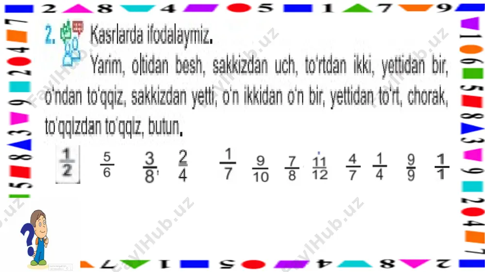 3-s.kasre haqida tushuncha.4-d. - Page 5