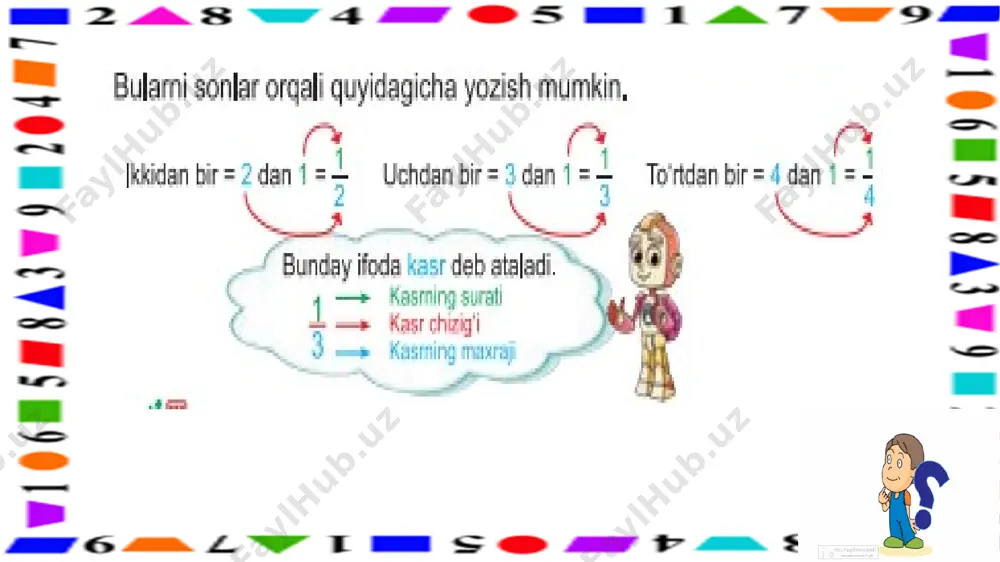3-s.kasrlar haqida tushuncha.1-dars - Page 5