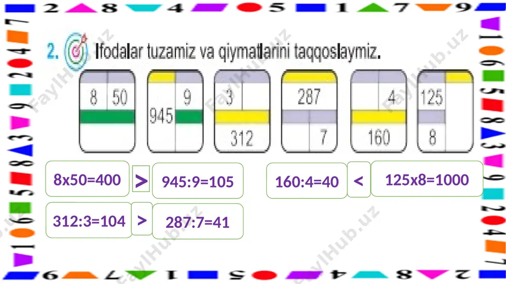 3-3.ko`paytirish va bo`lishga doir masalalar.26-dars - Page 5