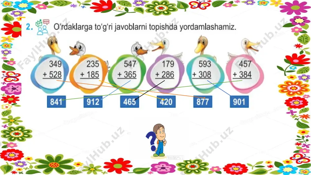 3-sinf.1000 ichida sonlarni qo`shish usullari,7-dars - Page 5