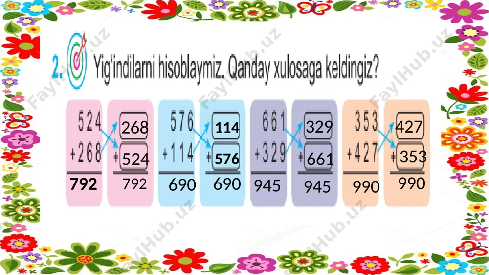 3-sinf.1000ichida sonlarni qo`shish usullari.6-dars. - Page 5