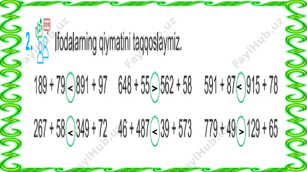 3-sinf.1000 ichida sonlarni qo`shish usullari,4-dars. - Page 5