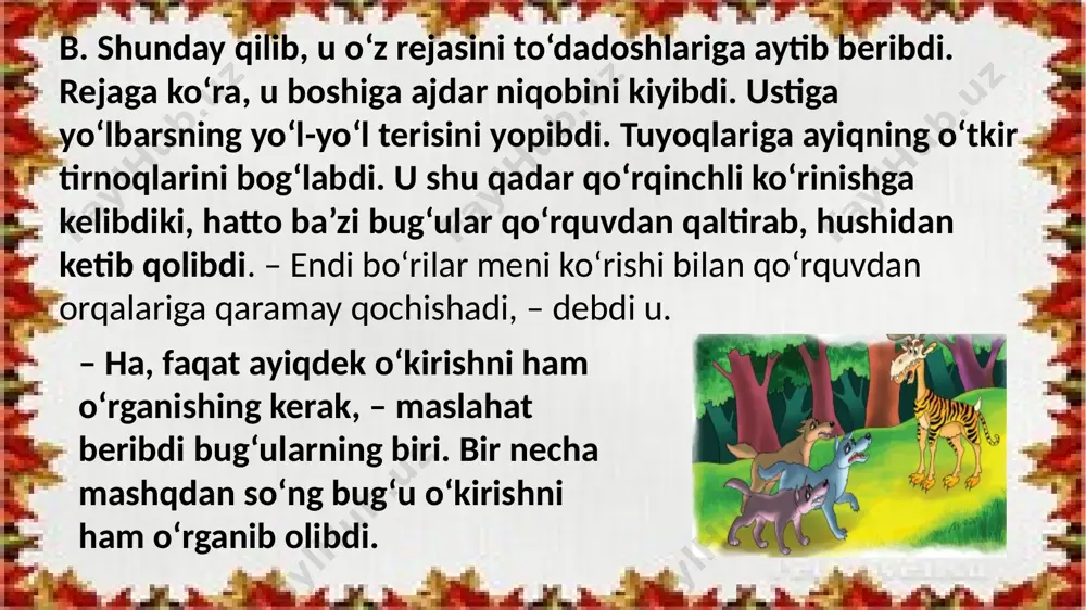 3-sinf.qo`rqoq bo`ri.3-mavzu - Page 5