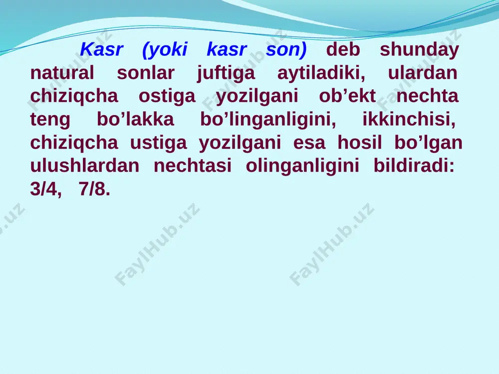 kasrlar va ulushlar - Page 5