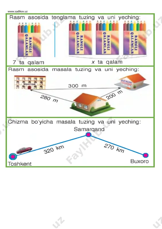 3-sinf tarqatma materiallar - Page 5