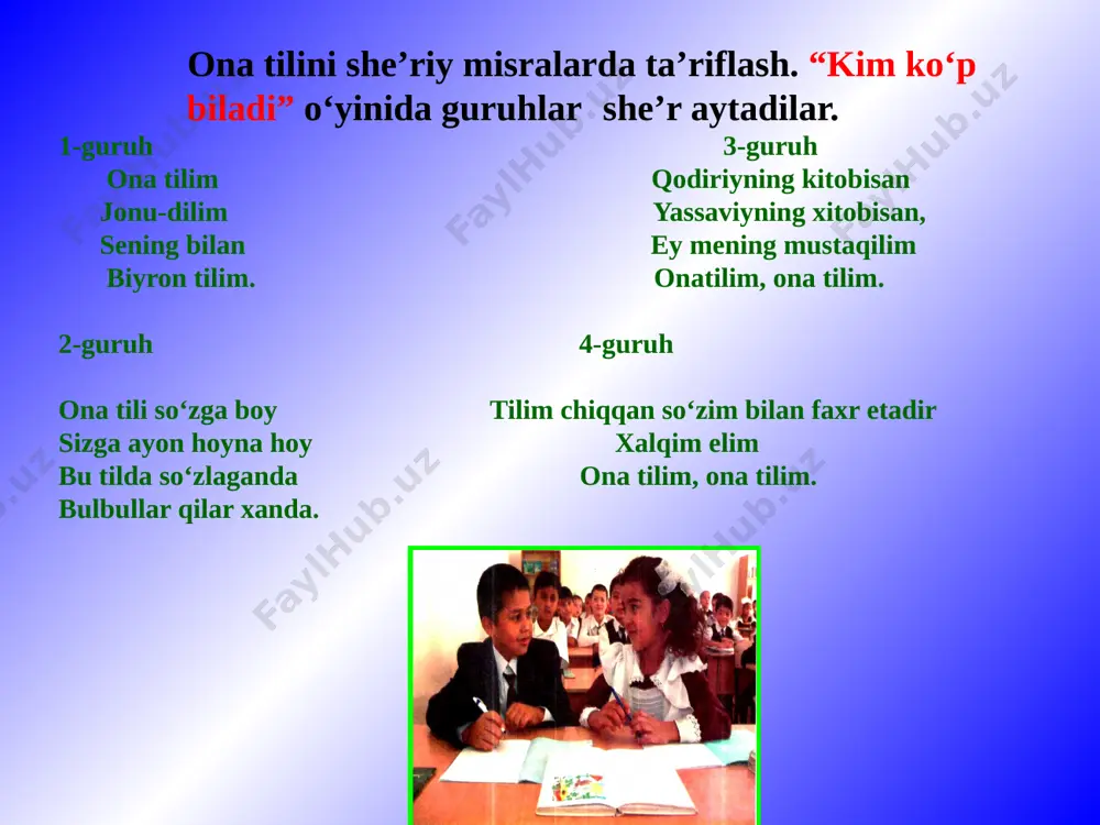 3-sinf ona tili - Page 5