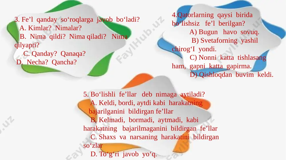 ona tili nazorat ishi 3 sinf - Page 5