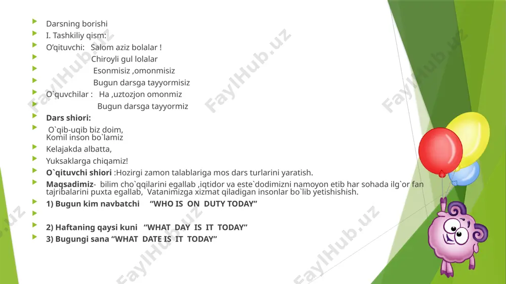 3-sinf oqish slayd dilrabo - Page 5