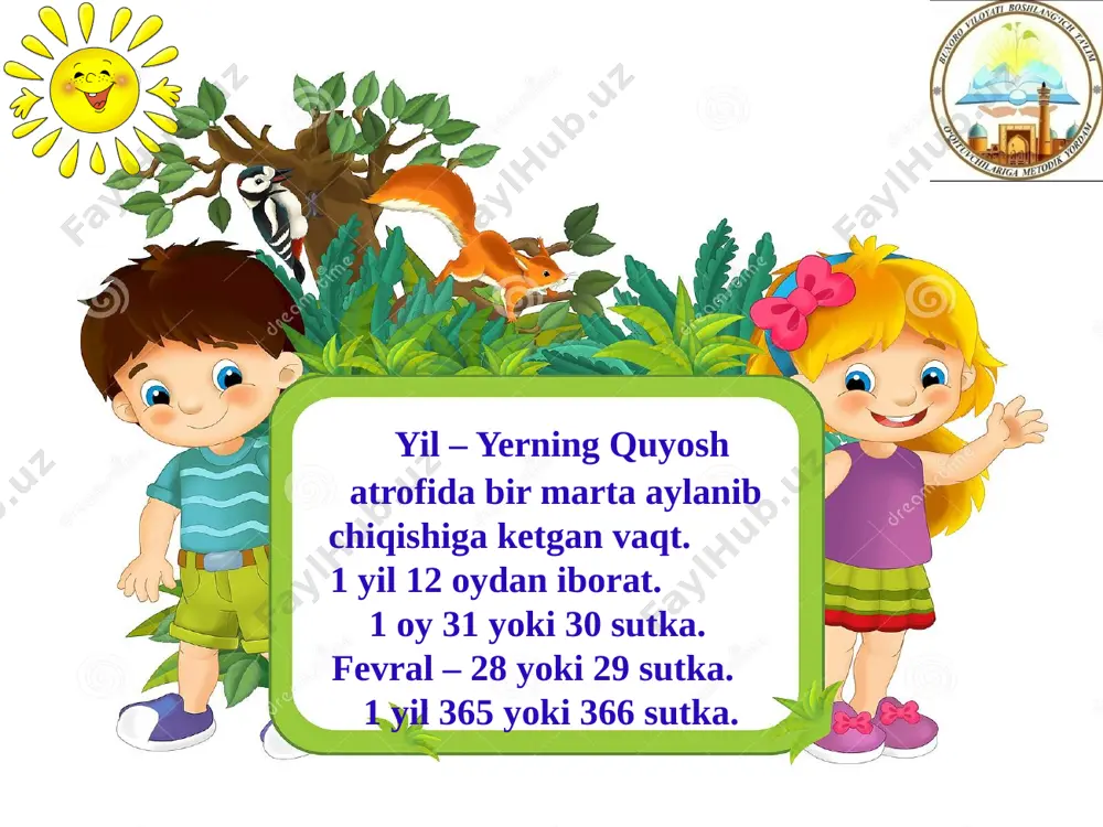 vaqt o`lchov birliklari orasidagi munosabat - Page 5