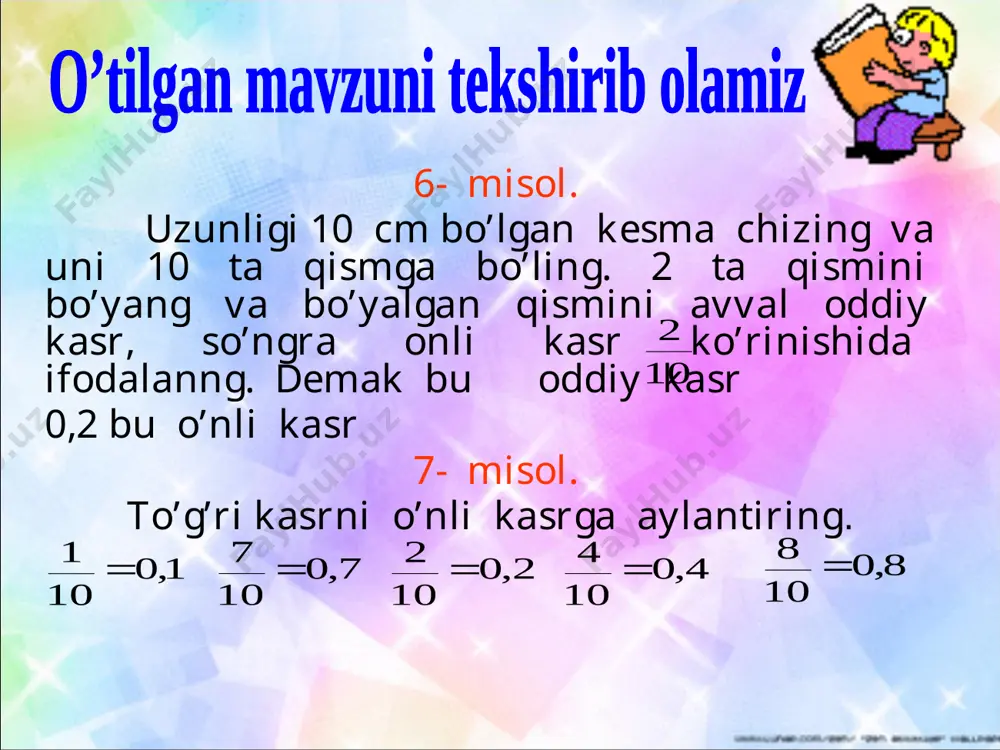 o'nli kasr tayyor - Page 5