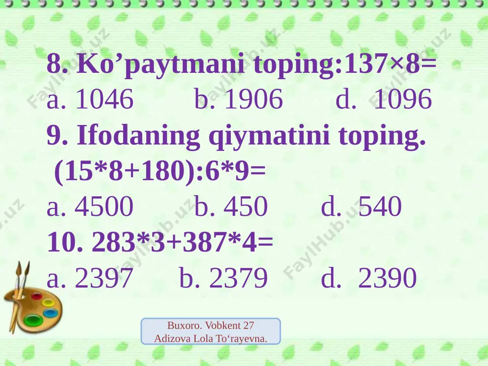 2-chorak test - Page 5