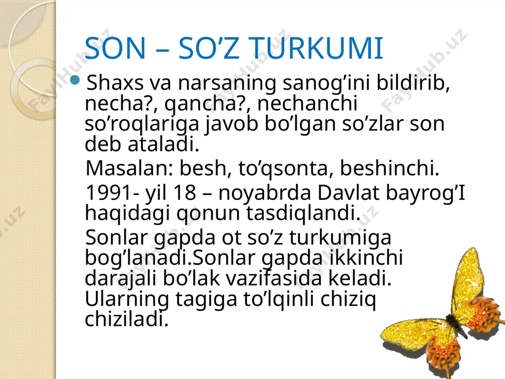 son so'z turkumi - Page 5