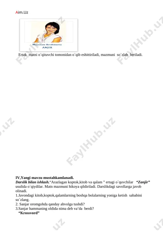 3_sinf_oqish_fanidan_dars_ishlanma - Page 5