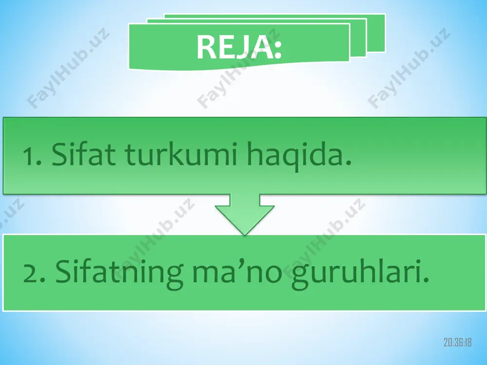 3 sinf ona tili sifat so'z turkumini o'tish uchun - Page 5