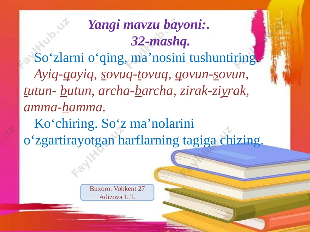 32-34-mashqlar. 3-sinf - Page 5