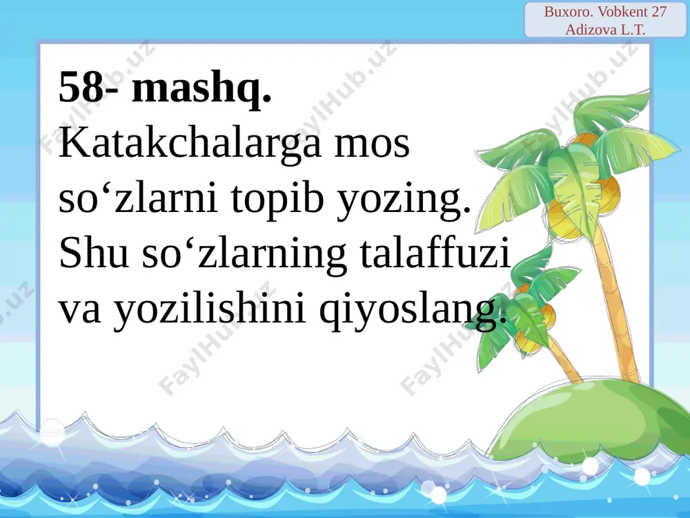 57-59-mashqlar. 3-sinf - Page 5