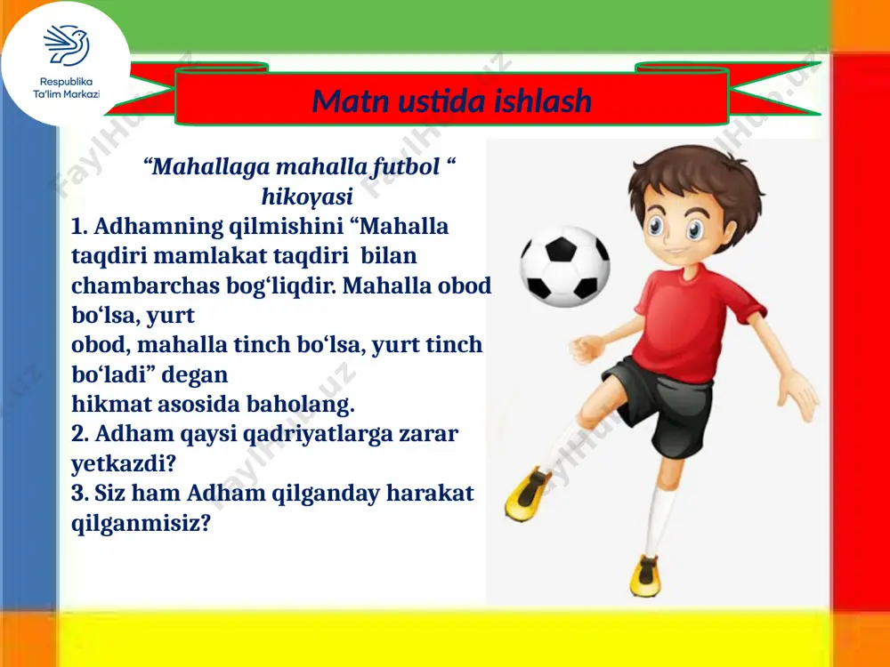 tarbiya 3-sinf mahalla va qo'ni-qo'shnichilik - Page 5