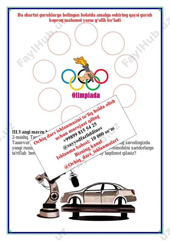 olimpiada o’yinlari 2-dars - Page 5