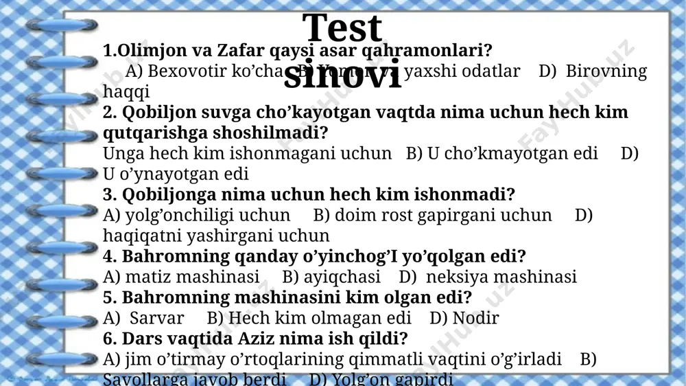 119- dars inazorat ishi tarbiya 2- sinf - Page 5