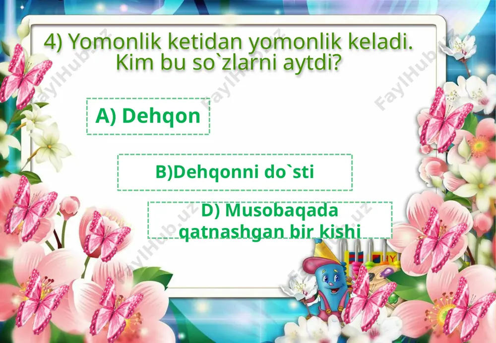 2-sinf.mustahkamlovchi test - Page 5