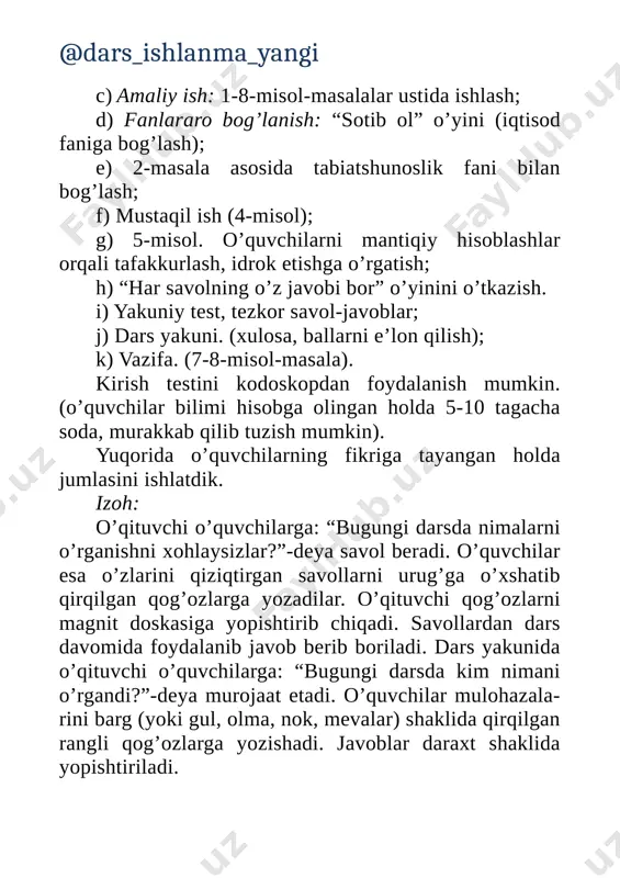 2-sinf matematika 107-108.sonli ifodalar+ - Page 5