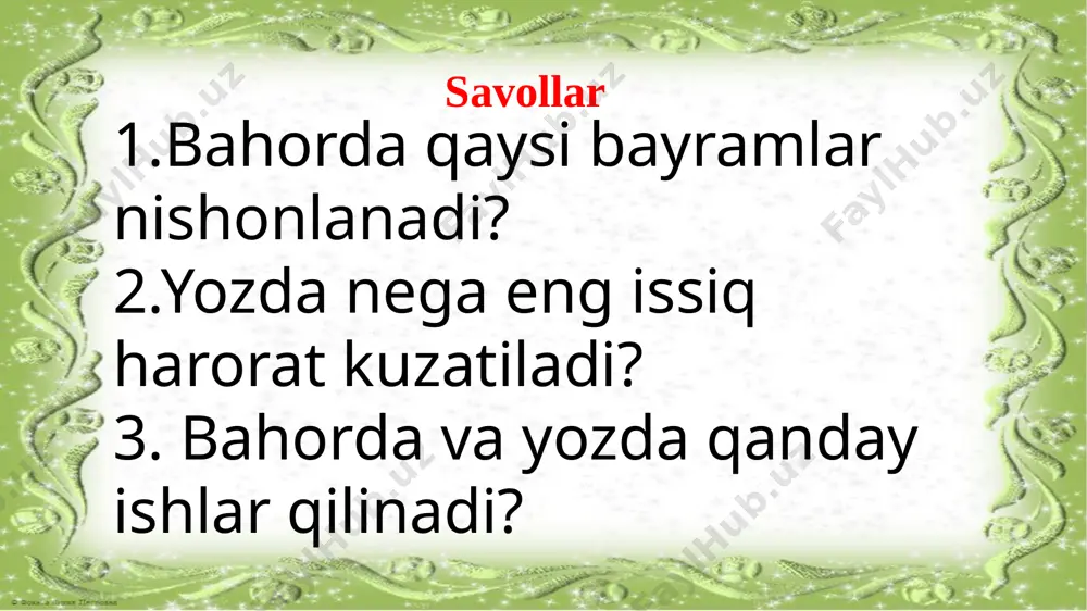114- dars. kuz va qish tabiiy fan . 2- sinf - Page 5