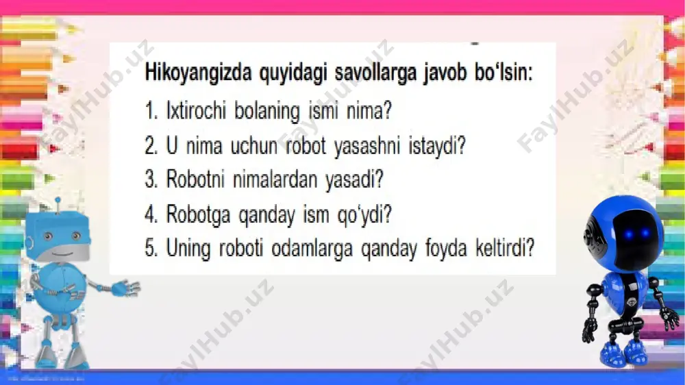 2-sinf.robot ixtiro qilqmqn.6-dars. - Page 5