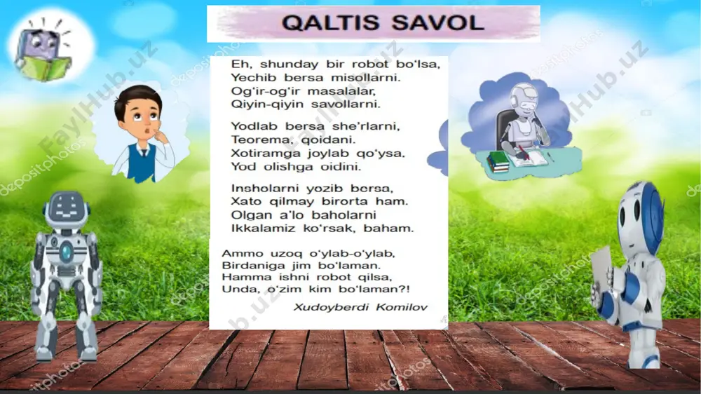 2-sinf.robot ixtiro qilaman.5-dars. - Page 5