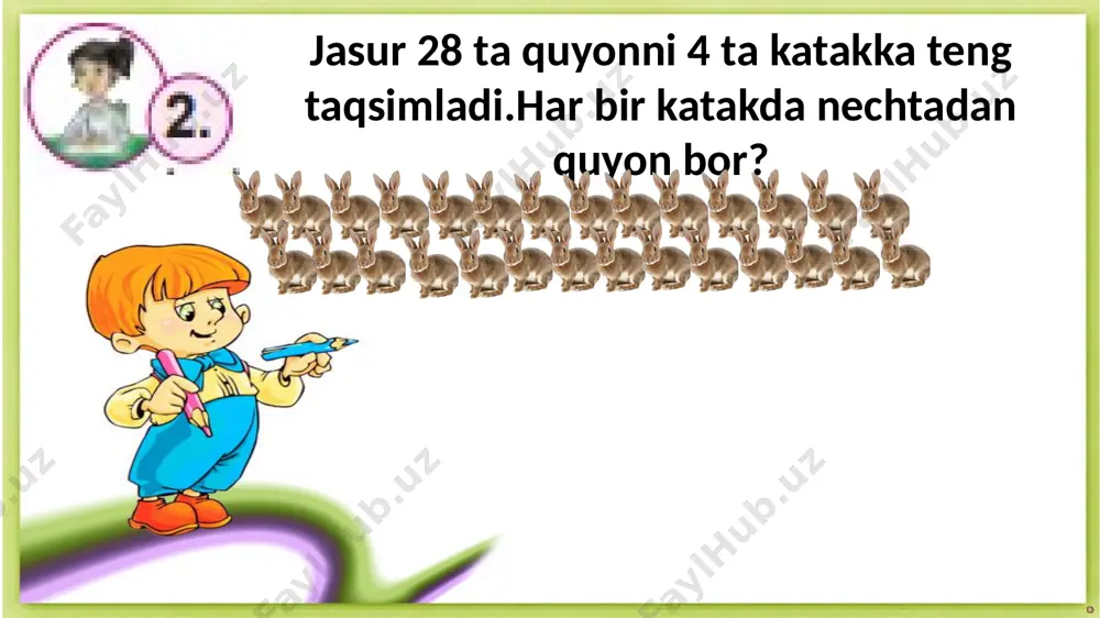 2-sinf.matematika.bo`lishga doir masalalar - Page 5