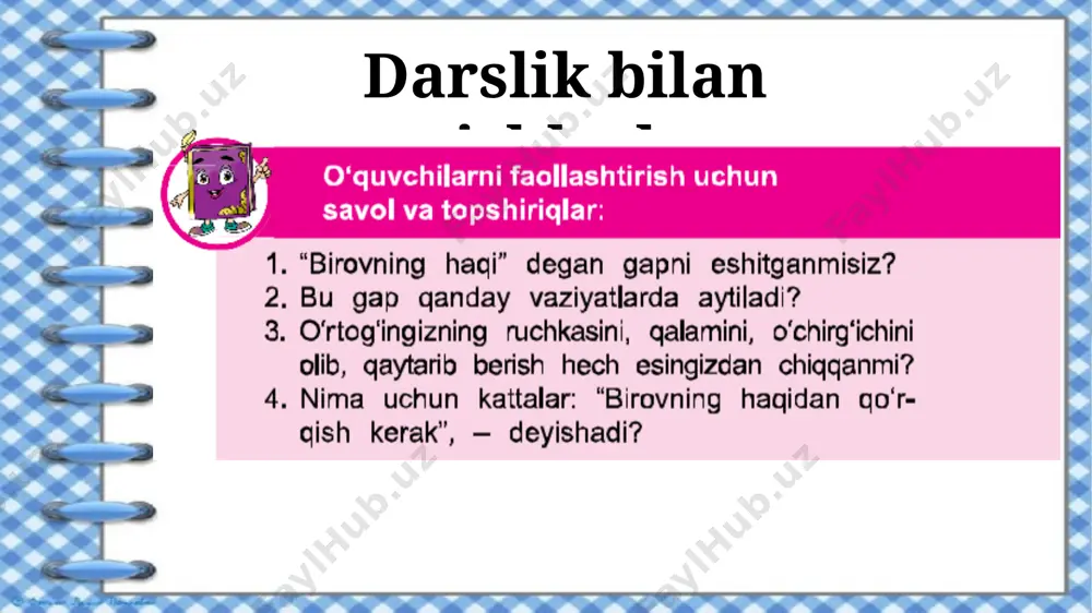 94- dars birovning haqqi tarbiya 2- sinf - Page 5
